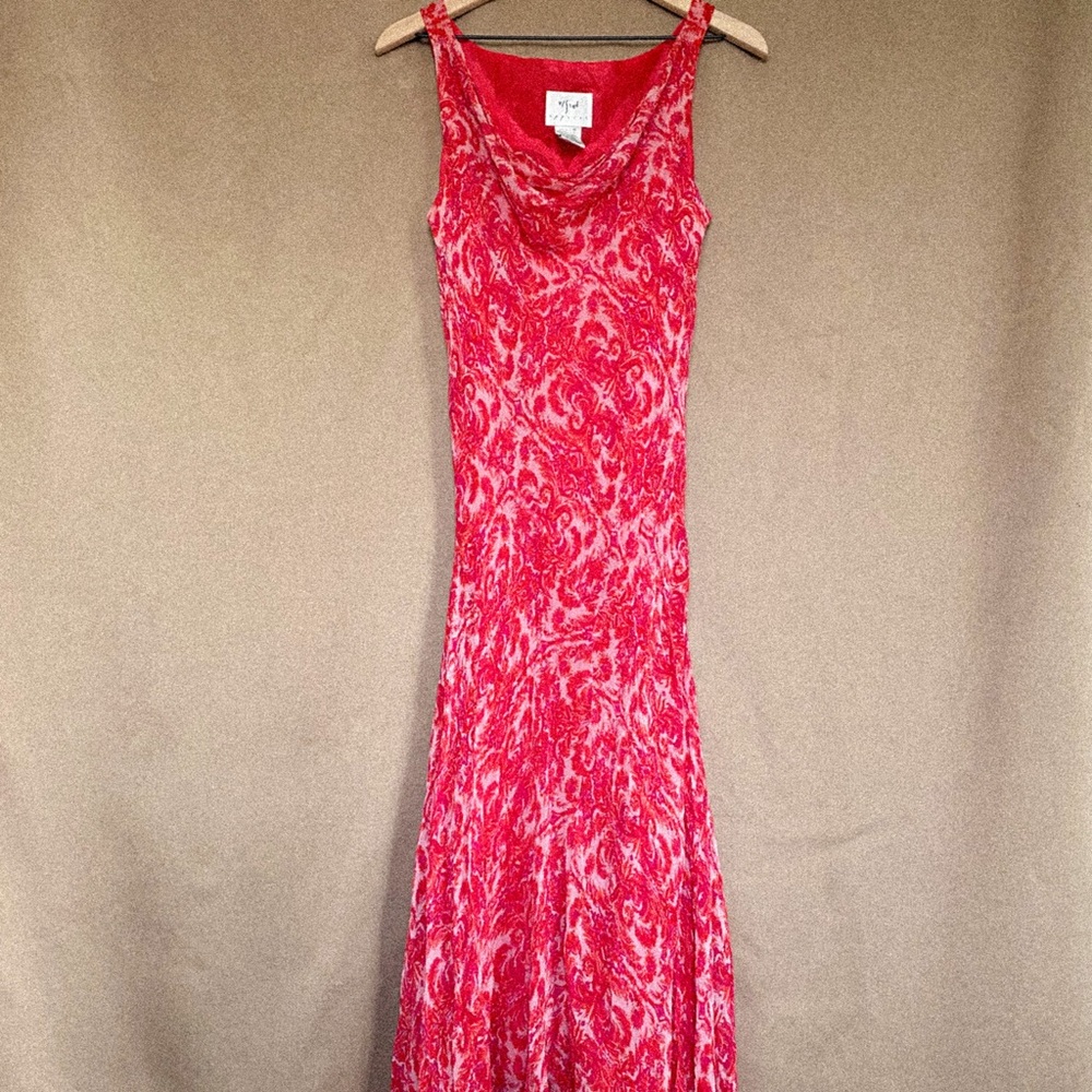 Vintage paisley dress